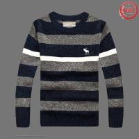 heren abercrombie and fitch crewneck truien gestreept blauw grijs Overhemd Dragen xr5ad252